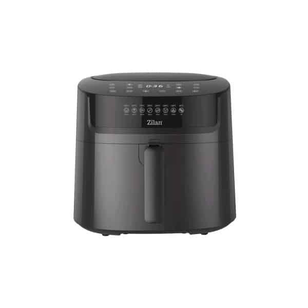 Friteuza cu aer cald 1800W, capacitate 6.5L, ecran digital, negru