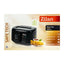 Friteuza cu putere 1800 W si capacitate ulei 2.5 l, capac detasabil negru