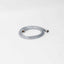 Furtun dus inox si alama, lungime 1.5m, diametru 2cm, finisaj cromat
