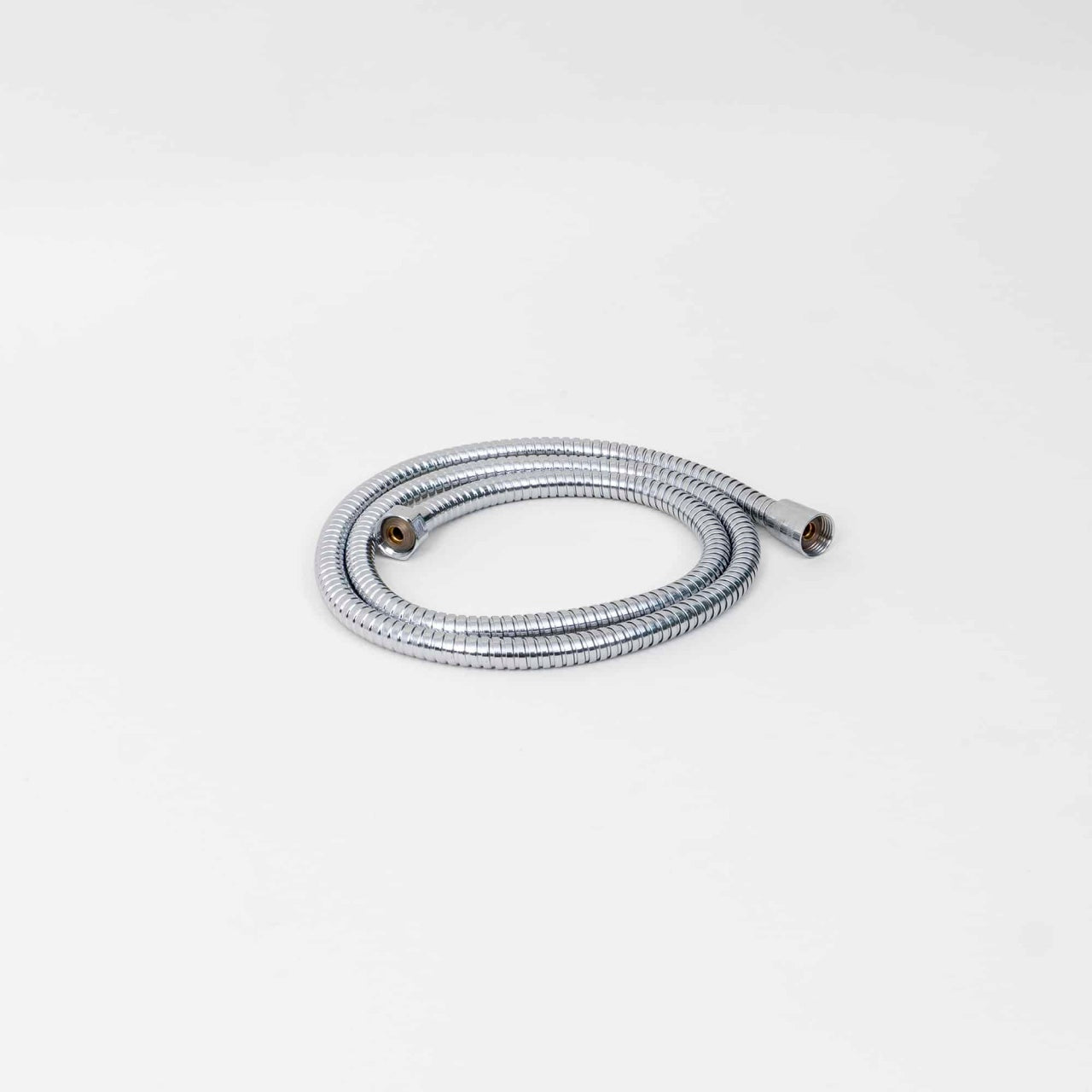 Furtun dus inox si alama, lungime 1.5m, diametru 2cm, finisaj cromat