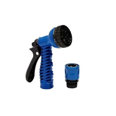 Furtun expandabil FOXMAG24 pentru gradina, cu reglare presiune, cu dimensiunea pana la 30 m, albastru