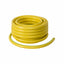 Furtun gradina armat 25 m, insertie 1 inch, galben, flexibil si rezistent UV si frig