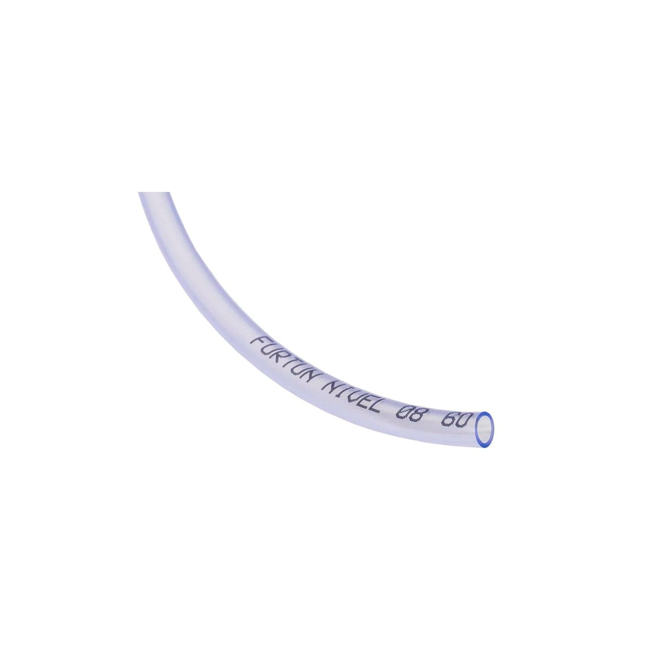Furtun siliconat transparent pentru nivel, 10 m, material silicon