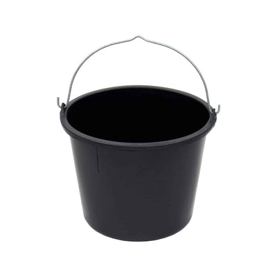 Galeata uz casnic 12L din plastic cu maner metalic, rezistenta si flexibila