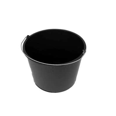 Galeata uz casnic 12L din plastic cu maner metalic, rezistenta si flexibila