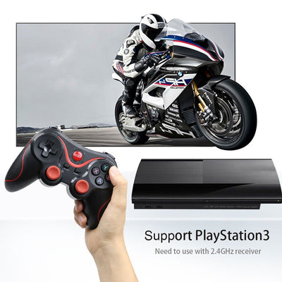Gamepad Bluetooth Pentru Telefon, Tableta, PC, Smart TV, Smart Box Cu Acumulator