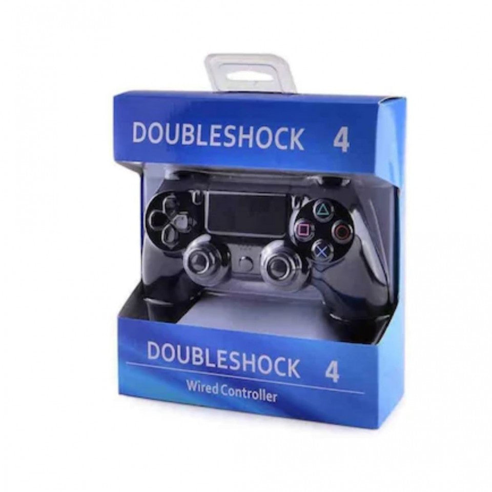 Gamepad Cu Fir DOUBLESHOCK 4 Pentru Playstation 4 Cu Vibratii, FOXMAG24