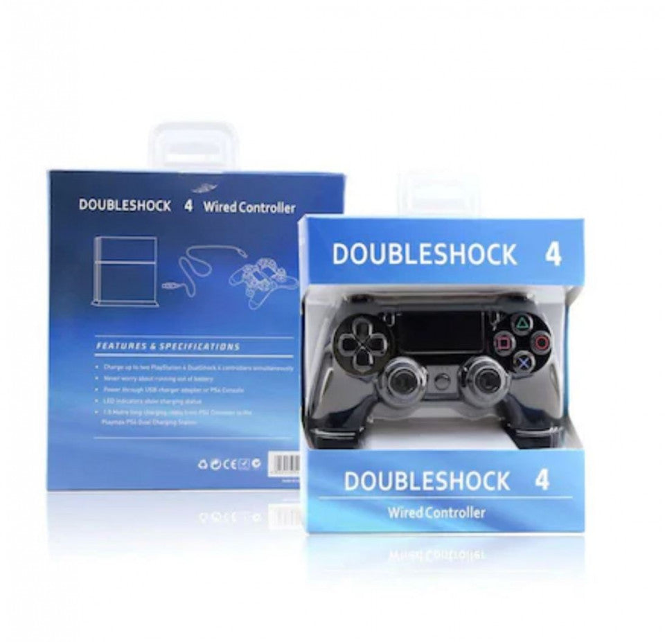 Gamepad Cu Fir DOUBLESHOCK 4 Pentru Playstation 4 Cu Vibratii, FOXMAG24