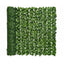 Gard artificial cu frunze Iedera SMARTIX® atelier, exterior verde deschis, panou gard, artificial textil imprimat si plastic, 300x100cm