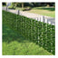 Gard artificial cu frunze Iedera SMARTIX® atelier, exterior verde deschis, panou gard, artificial textil imprimat si plastic, 300x100cm