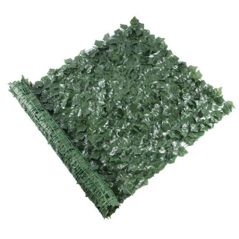Gard artificial cu frunze pentru gradina 100 x 100 cm