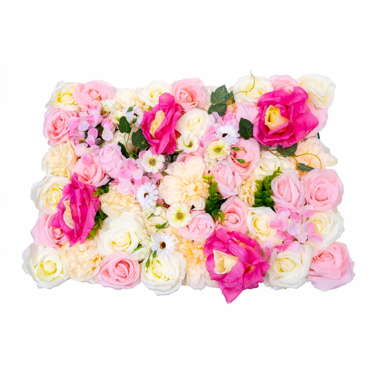 Gard artificial din flori 40x60 cm pentru decoratiuni interioare si exterioare