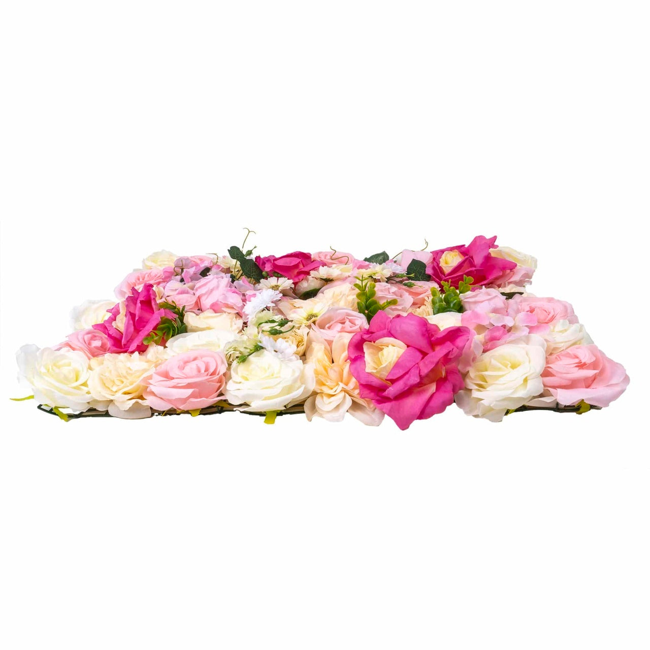 Gard artificial din flori 40x60 cm pentru decoratiuni interioare si exterioare