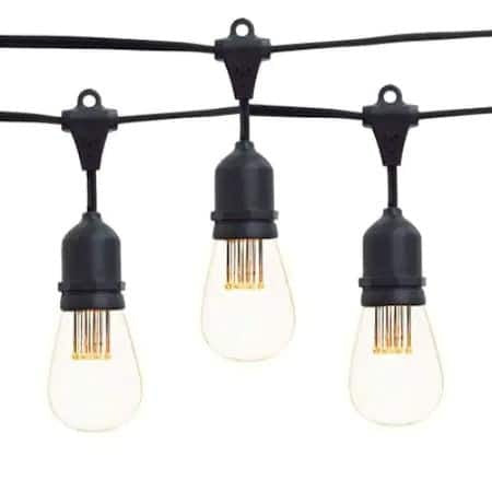 Ghirlanda decorativa exterior 10 m, 10 becuri E27, protectie IP44