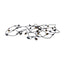 Ghirlanda decorativa exterior 10m cu 20 becuri E27, fir cupru