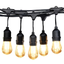 Ghirlandă luminoasă decorativă, filament LED, 20 becuri, 10 m, alb foarte cald – imagine 2
