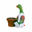 Ghiveci ceramic decorativ model gasca, lungime 20 cm, design vintage