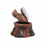 Ghiveci ceramic model veverita, lungime 23cm, design vintage pentru gradina