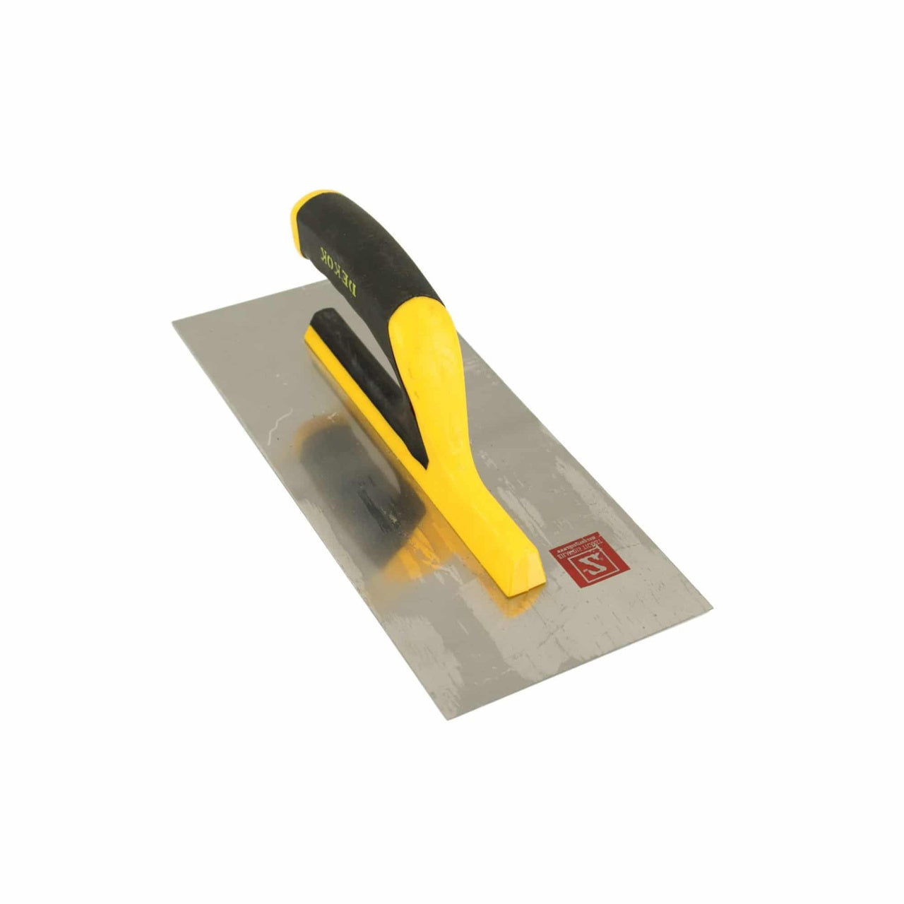 Gletiera din otel cu maner plastic, lama 0.6 mm pentru aplicare glet