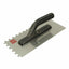 Gletiera inox 10x10 cm cu maner plastic, lama 0.6 mm