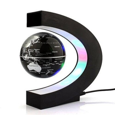 Glob magnetic, plutitor cu suport luminos