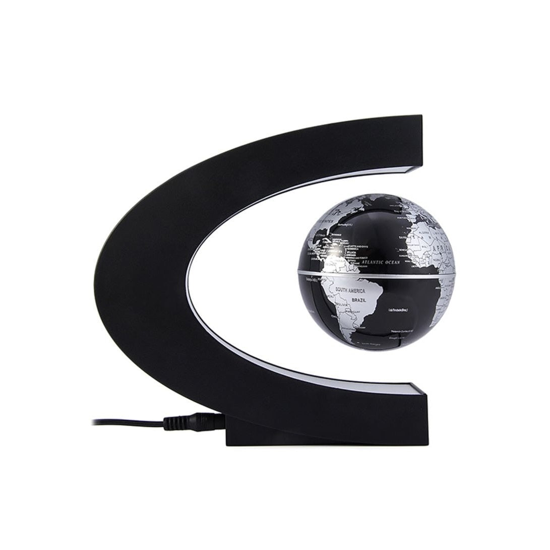 Glob magnetic, plutitor cu suport luminos