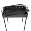 Gratar de gradina traditional FOXMAG24 Premium Barbecue, Picioare cu surub, Realizat manual 50x35 cm