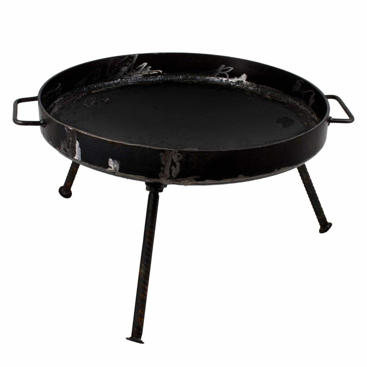 Gratar disc din otel cu picioare detasabile, diametru 51 cm si margine 5 cm