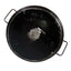 Gratar disc otel cu picioare detasabile, diametru 46 cm, margine 4 cm