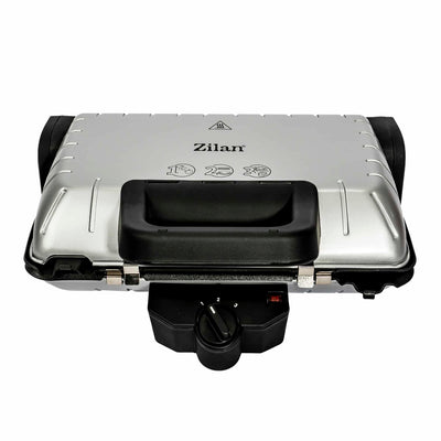 Gratar electric 1600W cu termostat reglabil si placi antiaderente