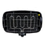 Gratar electric 1800W cu termostat ajustabil, suprafata striata 49x30x9 cm