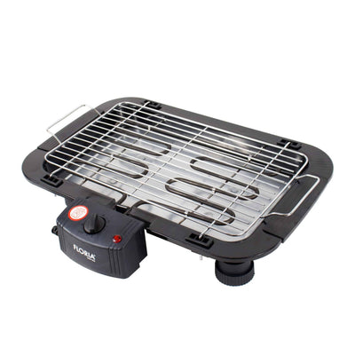 Gratar electric 2000W cu dimensiuni 47x35 cm si tavita detasabila