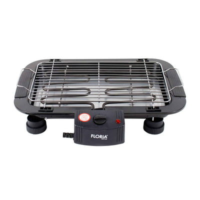Gratar electric 2000W cu dimensiuni 47x35 cm si tavita detasabila