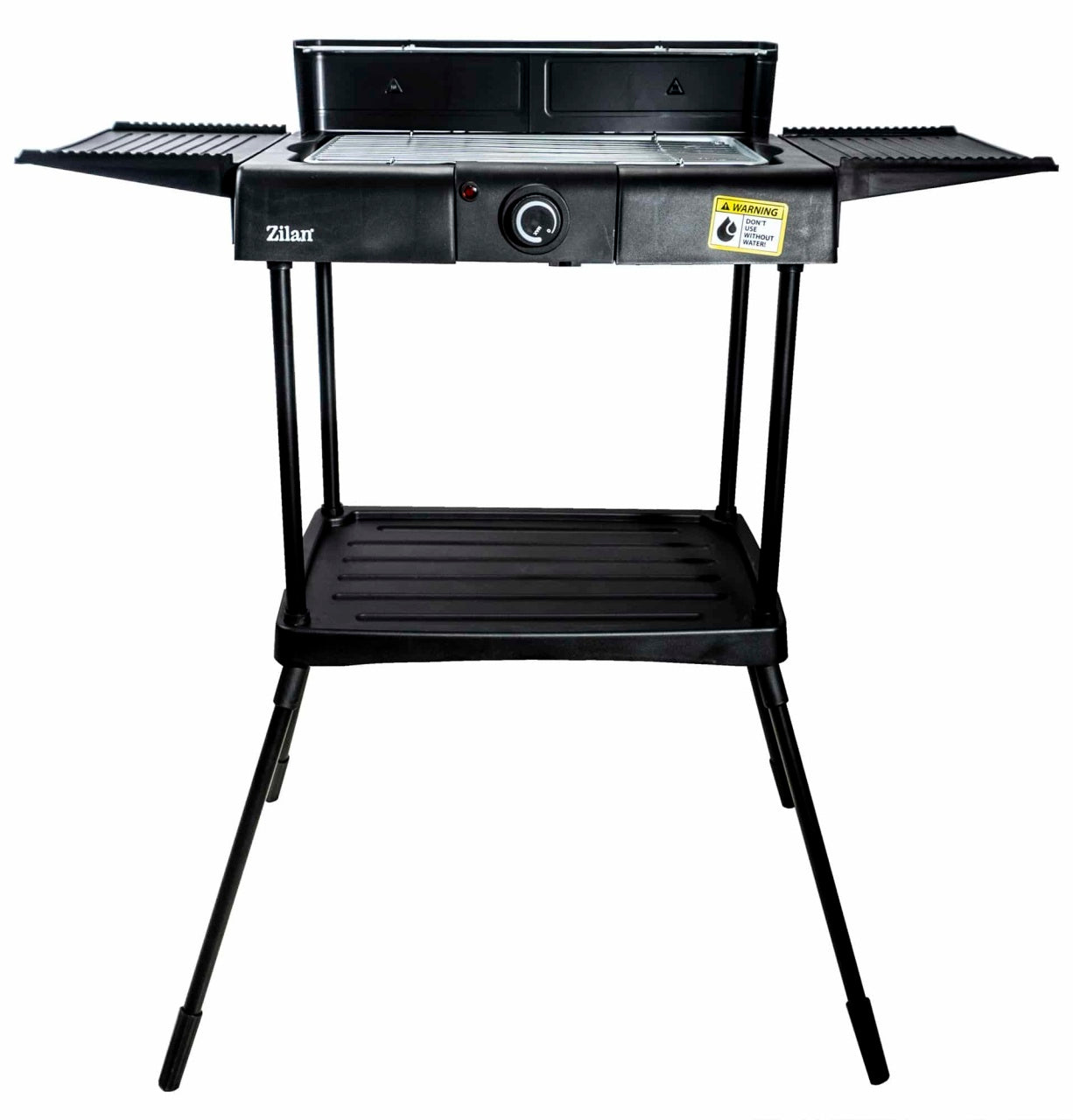 Gratar electric cu picior, grill si tava detasabila, inaltime reglabila