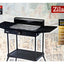 Gratar electric cu picior, grill si tava detasabila, inaltime reglabila