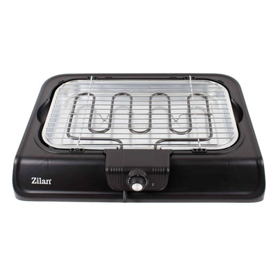 Gratar electric cu suprafata de gatit 43x26 cm si putere de 2000W