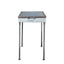 Gratar metalic pe carbuni 70x50 cm cu picioare detasabile si tabla de 2 mm