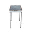 Gratar metalic pe carbuni 70x50 cm cu picioare detasabile si tabla de 2 mm