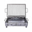 Gratar metalic pe carbuni cu sita inox 50x35cm, picioare demontabile