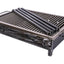 Gratar metalic pe carbuni cu sita inox 60x40 cm, picioare demontabile
