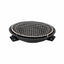 Gratar metalic pliabil pentru camping, rotund, diametru 35cm