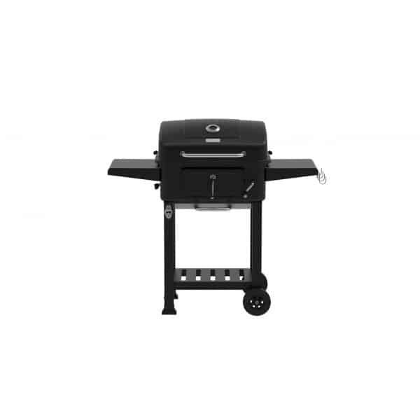 Gratar pentru gradina cu grila din otel cromat 54x42.5 cm si termometru integrat