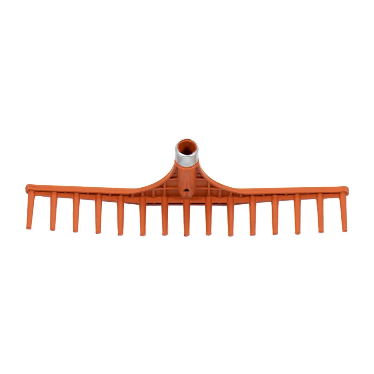 Greble plastic 60 cm cu 15 dinti, lama dreapta, portocaliu