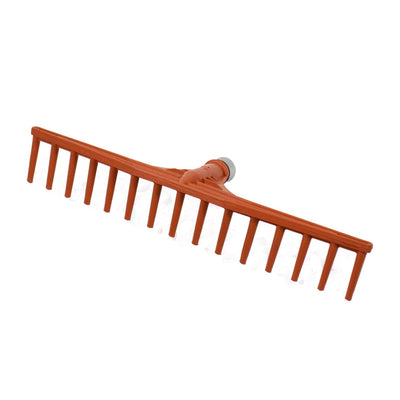 Greble plastic 60 cm cu 15 dinti, lama dreapta, portocaliu