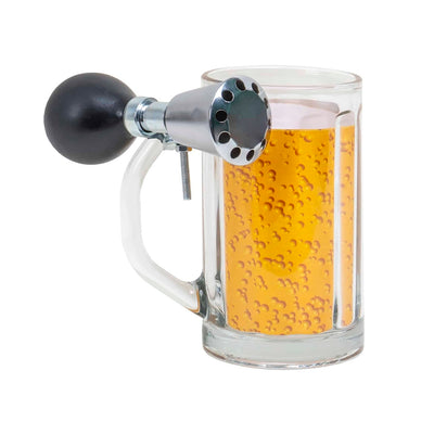 Halba cu claxon 500ml, cadou amuzant pentru petreceri