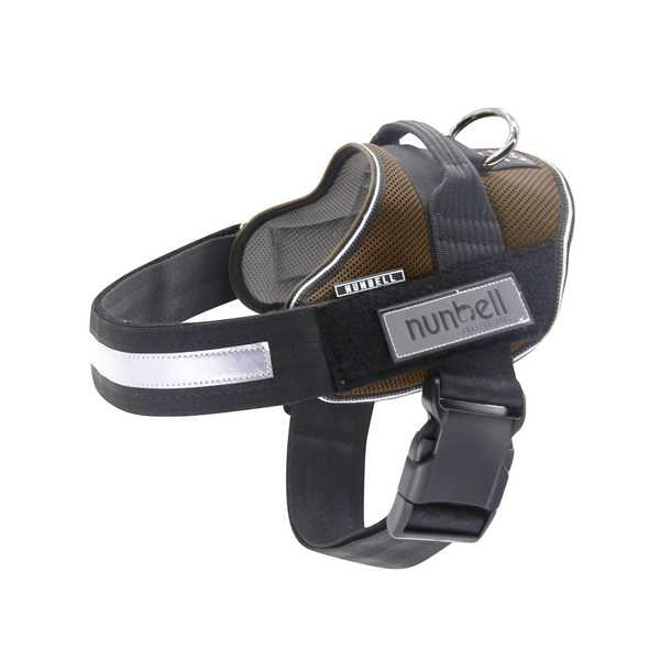 Ham pentru caini, Nunbell, marimea 5, material respirabil, Maro