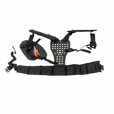 Ham reglabil profesional pentru motocoasa, negru, ergonomic si confortabil