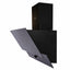Hota incorporabila decorativa 63 cm cu front sticla neagra, absorbtie 650 m3/h