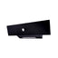 Hota incorporabila decorativa 63 cm cu front sticla neagra, absorbtie 650 m3/h