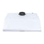 Hota perete cu 2 motoare, 3 viteze, iluminare LED, 16x53x63 cm, alb